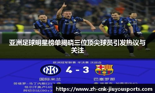 亚洲足球明星榜单揭晓三位顶尖球员引发热议与关注
